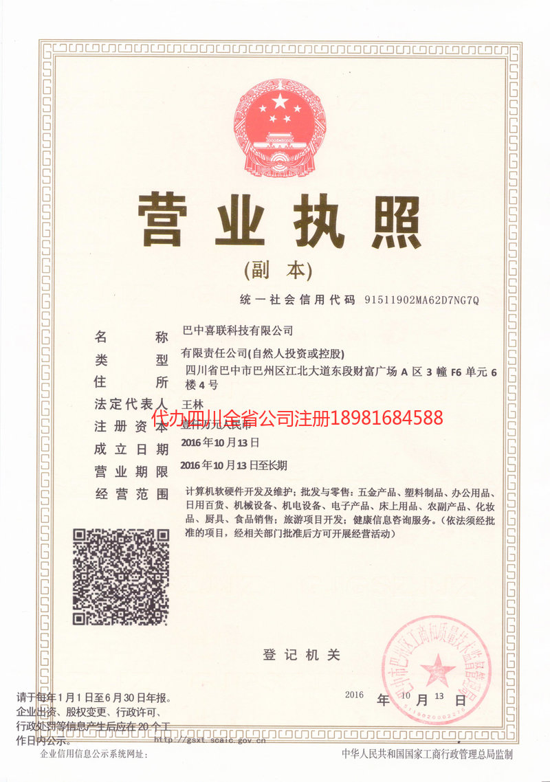 灵武灵武喜联科技有限公司